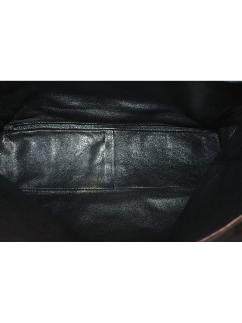 Chanel Chocolate Bar Leather Chain Tote - Picture 7 of 7